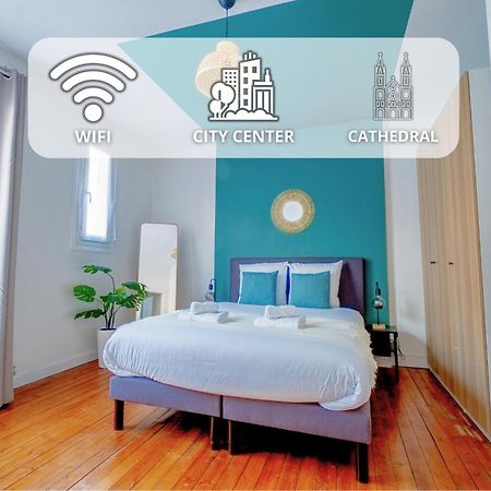 Apartamento Wellness Bubble - Cathedrale - Hypercentre Reims Exterior foto